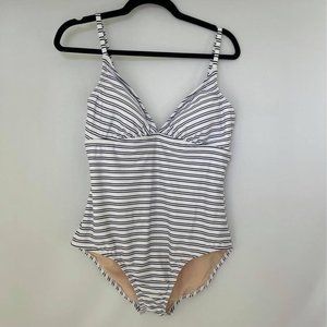 Triangle High Coverage One Piece Swimsuit L